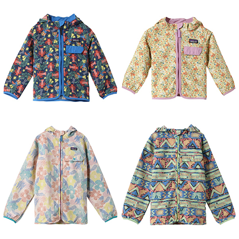 「パタゴニア」色と柄がキュートな【Baby&Kids】のバギーズジャケット