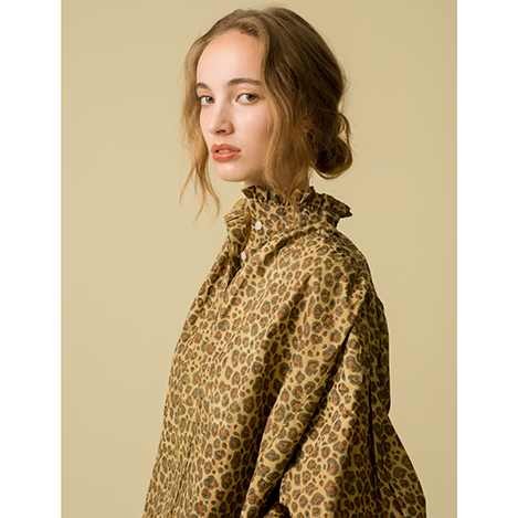 この秋必見! 「エスゼット ブロックプリント」のレオパード