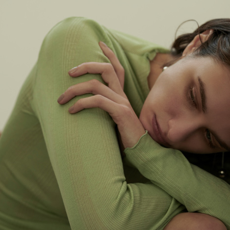 コットンシリーズ新色”グリーンティー”入荷