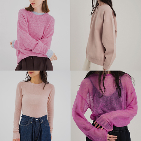【PINK MOOD】スタイリングに彩を添える、大人に似合うPINKアイテム