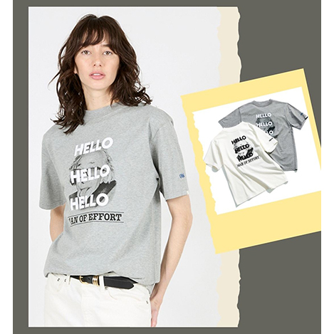 「オブラダ」【ELLE SHOP限定】MAN OF FEFFORT Tシャツ発売!