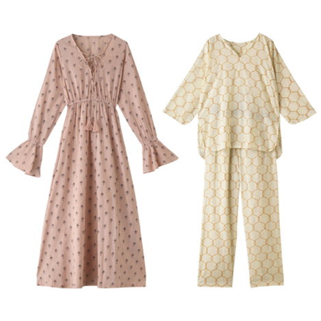 ブロックプリントを使ったホームウェア「sumiere(スミエレ)」