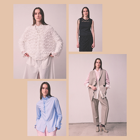 デザイナー深山氏がお届けする、シーズンレスで着用できる新作トップス