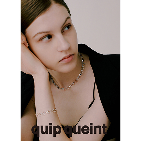 ハートや鎖モチーフをモダンにつけこなして。「クイップ クエイント」の新作ジュエリーに夢中!