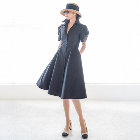 【新作】小顔もスタイルアップも叶う、パフスリーブドレス&ブラウス特集