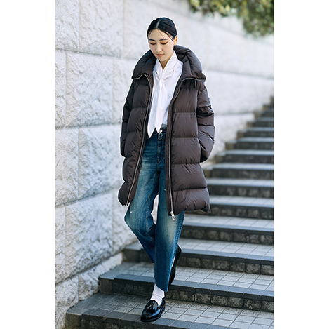 「デュノ」冬コーデを格上げする一着