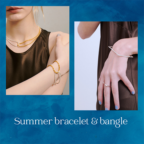 夏の手元に品よくきらめく「メゾンドパルス」の洗練ジュエリー3選