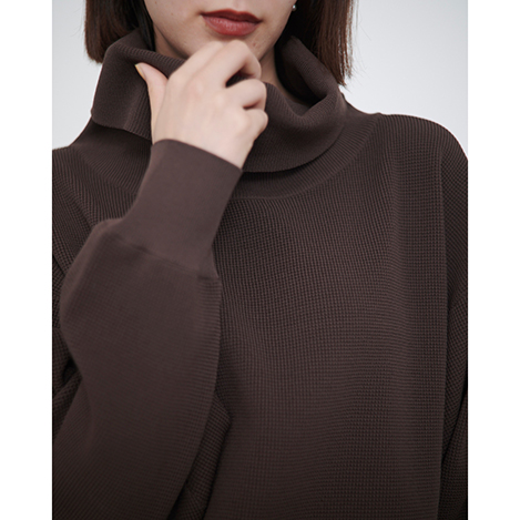 【NEW】洗えるニット ハイテクワッフルアイテム