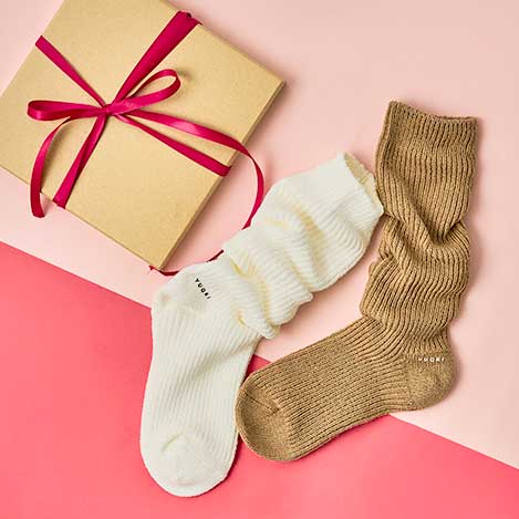 毎日にちょうどいい、美しさと心地よさのソックスギフト