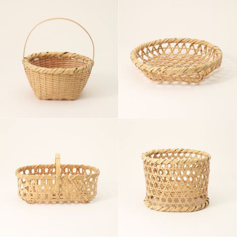 調理や収納に、使い方はいろいろ! 職人の手仕事が感じられる上質なかごアイテム